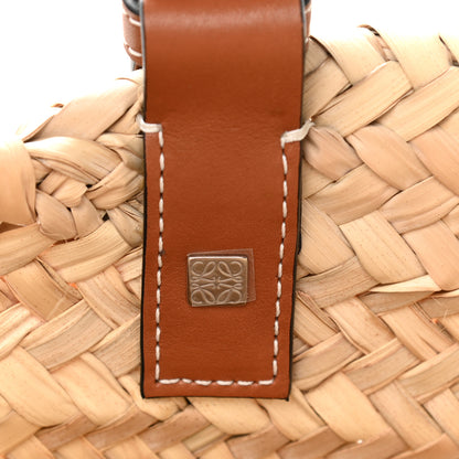 Loewe Raffia Basket Tote Bag Natural Tan 6 of 10