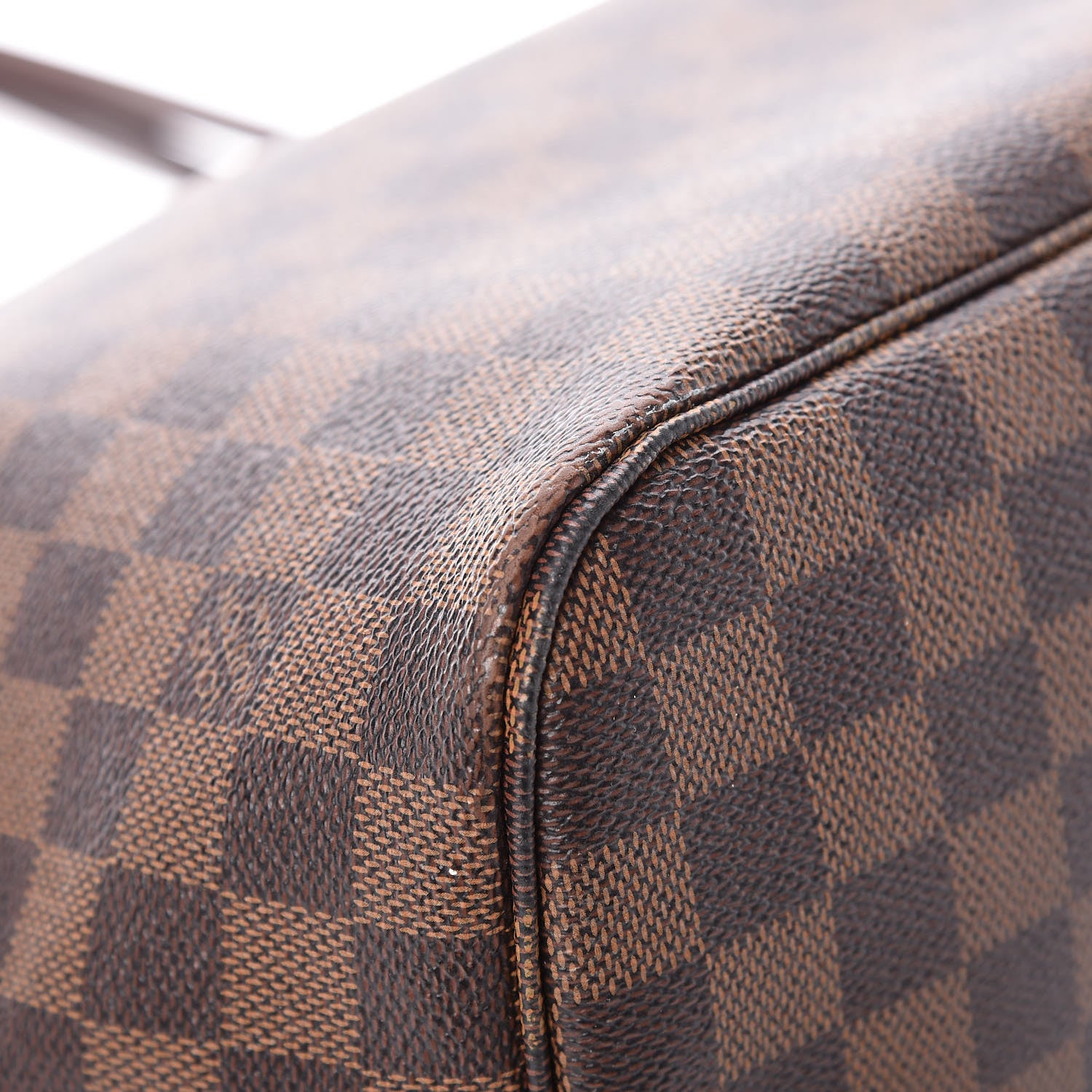 Louis Vuitton Damier Ebene Neo Neverfull MM Rose Ballerine 11 of 13