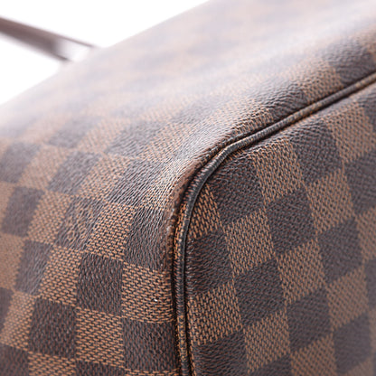 Louis Vuitton Damier Ebene Neo Neverfull MM Rose Ballerine 11 of 13