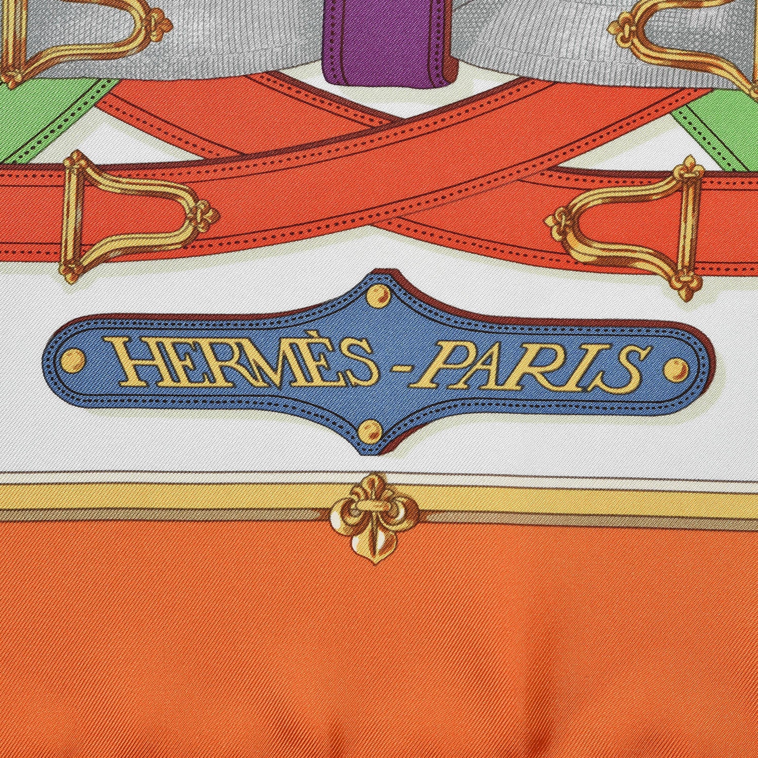 Hermes Silk Cavalcadour Scarf 90 3 of 7