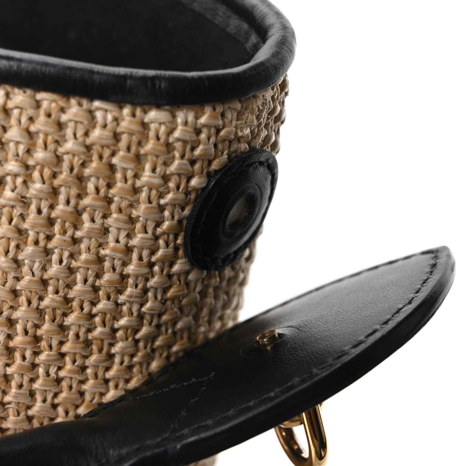 Louis Vuitton Raffia Petit Bucket Black 12 of 12