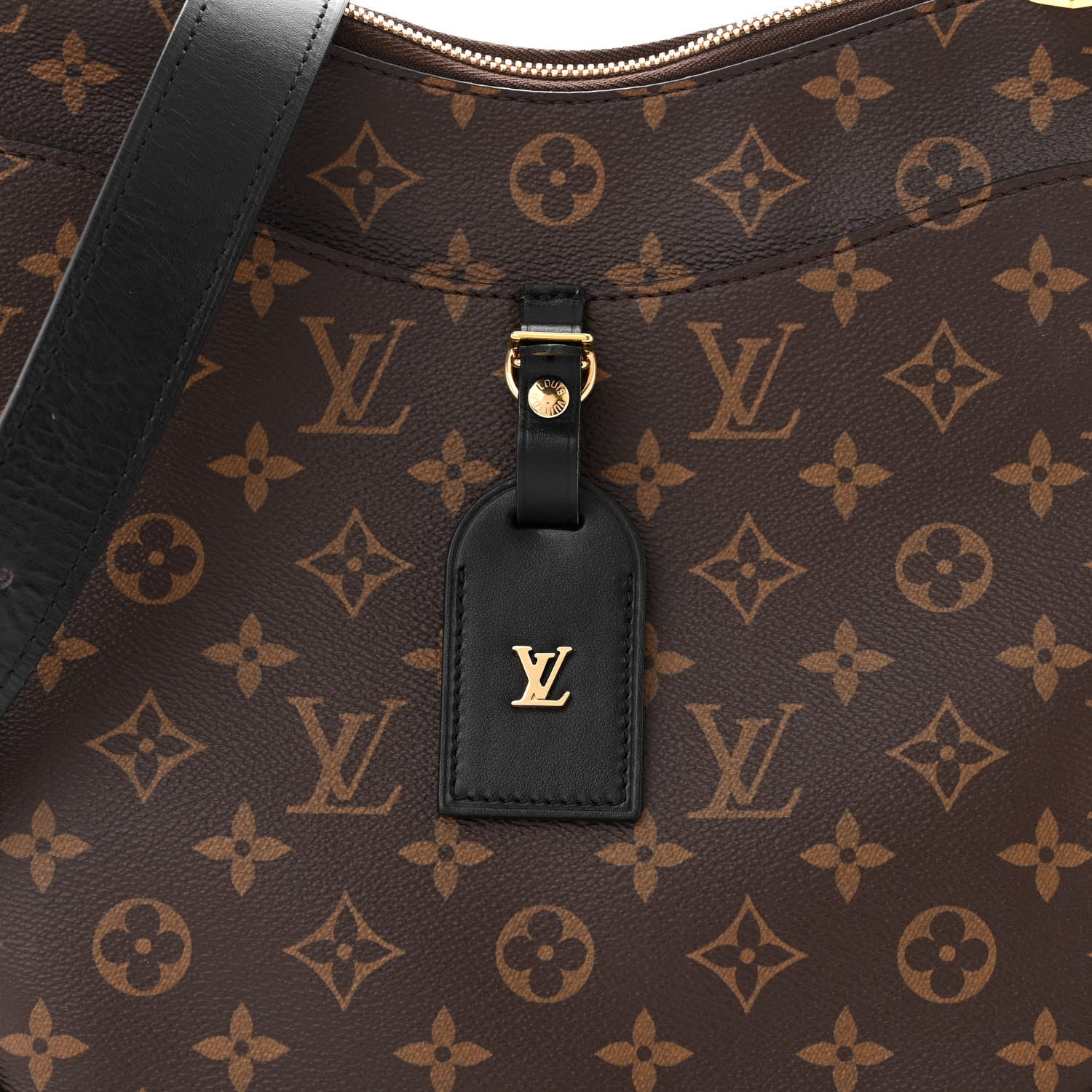 Louis Vuitton Monogram Odeon MM Black 7 of 10