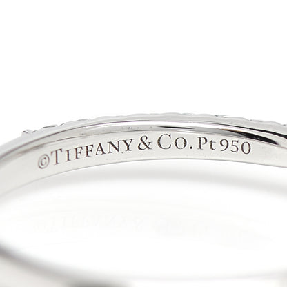 Tiffany Platinum Diamond .34ct Novo Princess Cut Engagement Ring 50 5.25 5 of 6