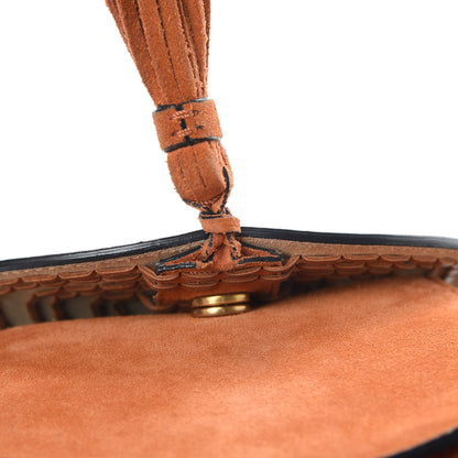 Chloe Suede Calfskin Braided Mini Hudson Shoulder Bag Caramel 15 of 15