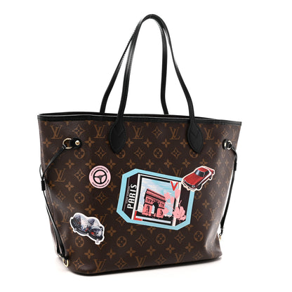 Louis Vuitton Monogram World Tour Neverfull MM 4 of 11