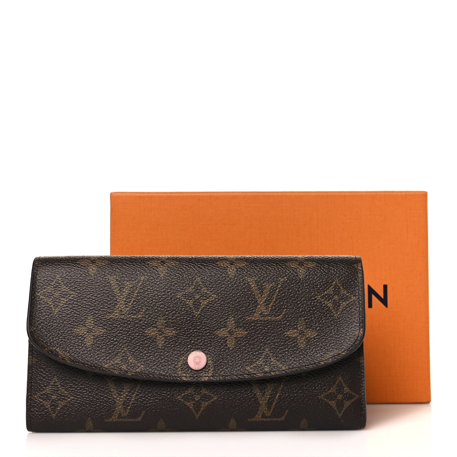 Louis Vuitton Monogram Emilie Wallet Rose Ballerine 8 of 8