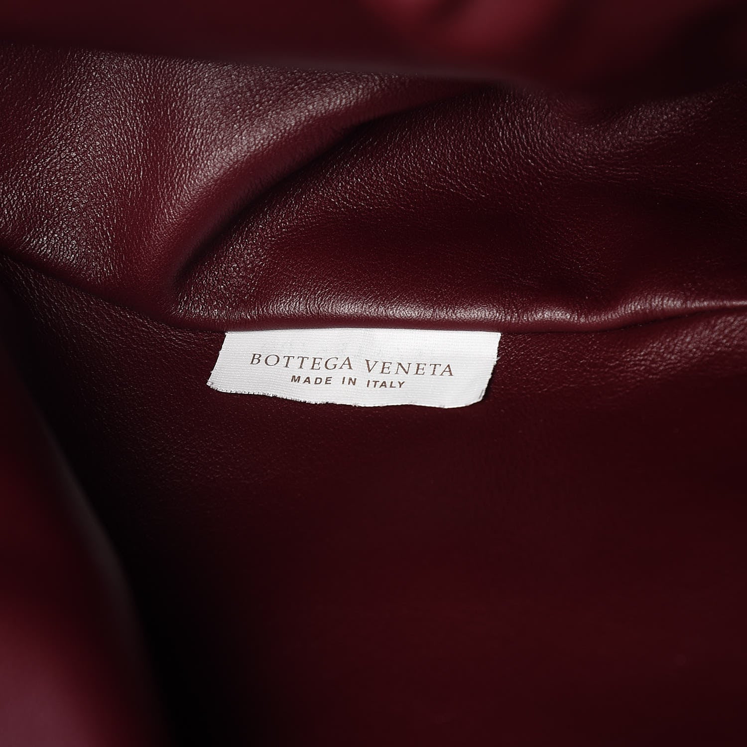 Bottega Veneta Smooth Butter Calf The Pouch Oversized Clutch Bordeaux 7 of 10