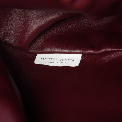 Bottega Veneta Smooth Butter Calf The Pouch Oversized Clutch Bordeaux 7 of 10