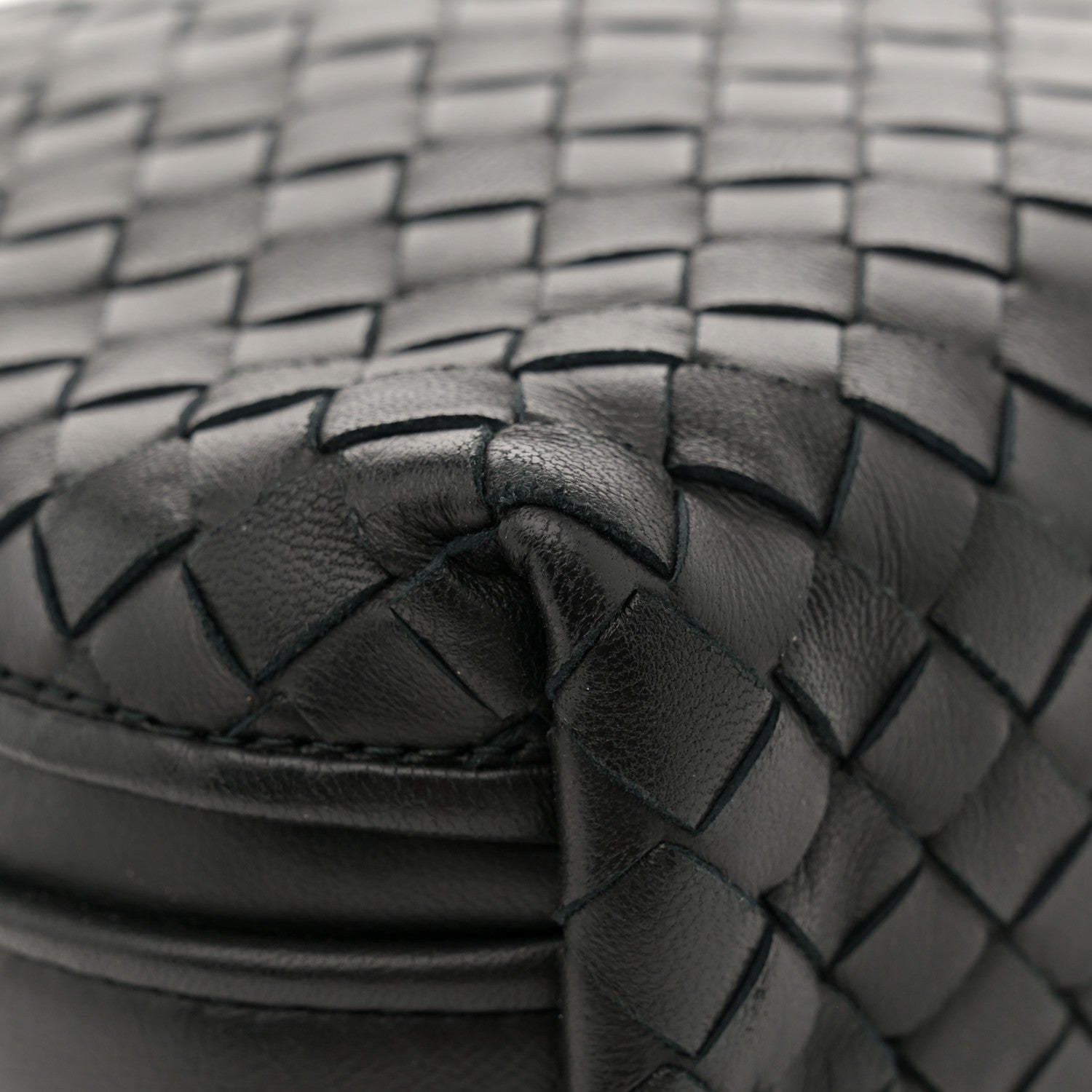 Bottega Veneta Nappa Intrecciato Nodini Bag Black 12 of 12