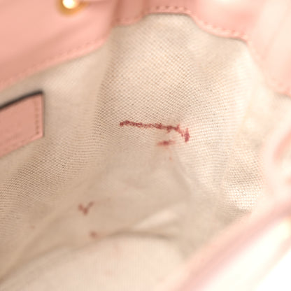 Gucci Calfskin GG Matelasse Bucket Bag Perfect Pink Natural 12 of 12