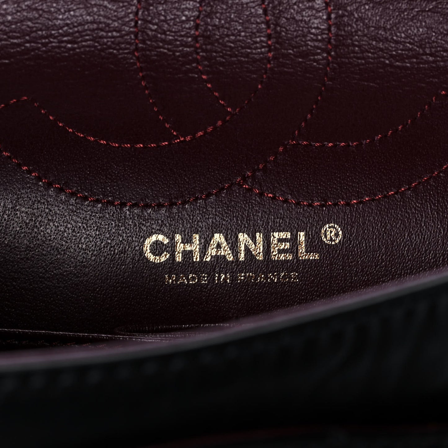 Aged Calfskin Quilted 2.55 Reissue 227 Flap Black