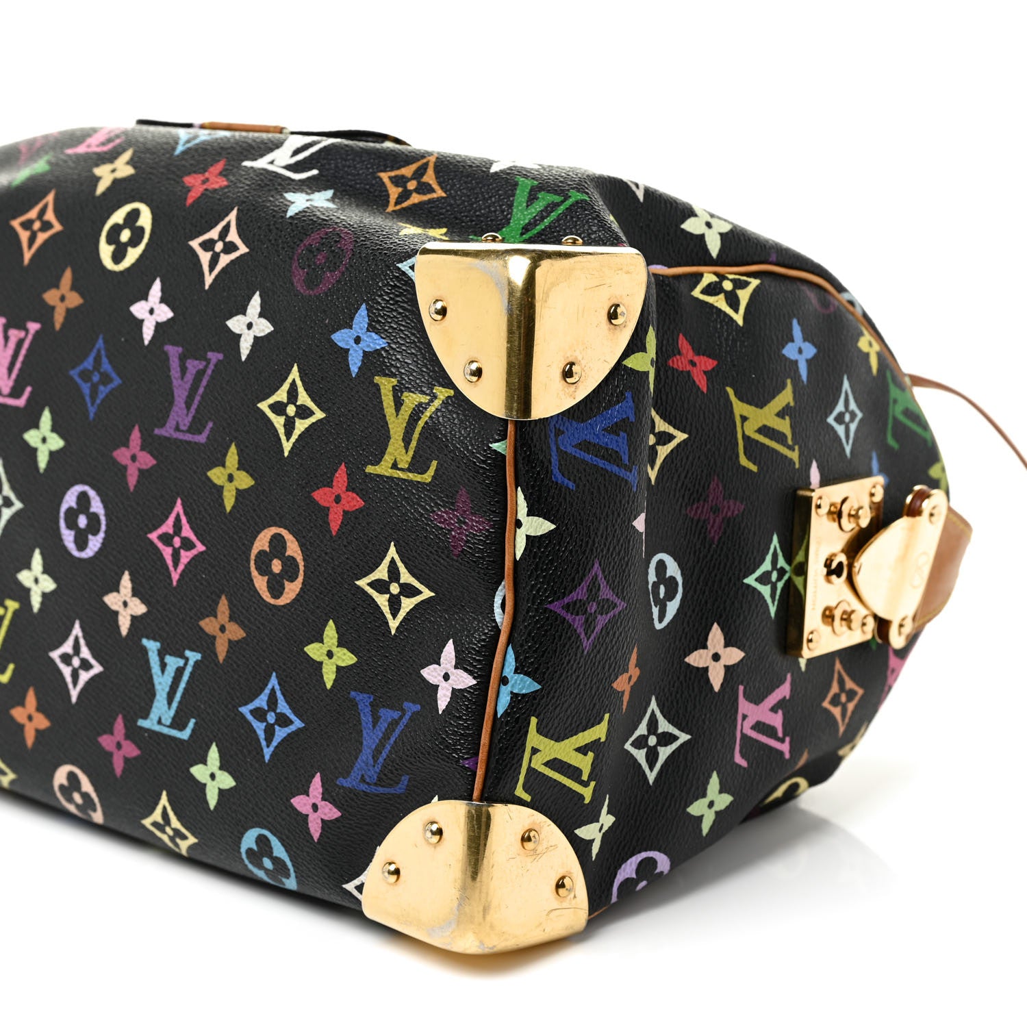 Louis Vuitton Monogram Multicolor Speedy 30 Black 17 of 65