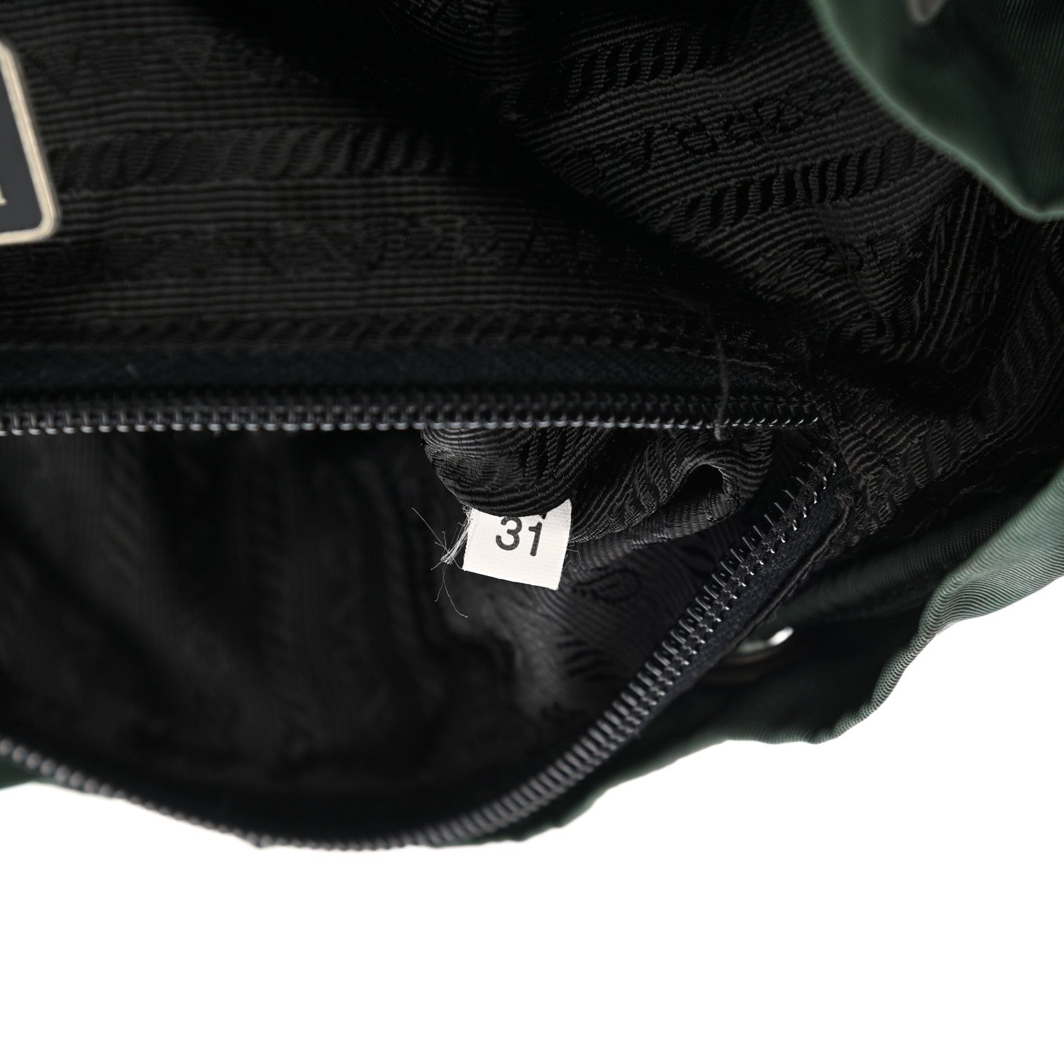 Prada Nylon Vela Backpack Green 8 of 14
