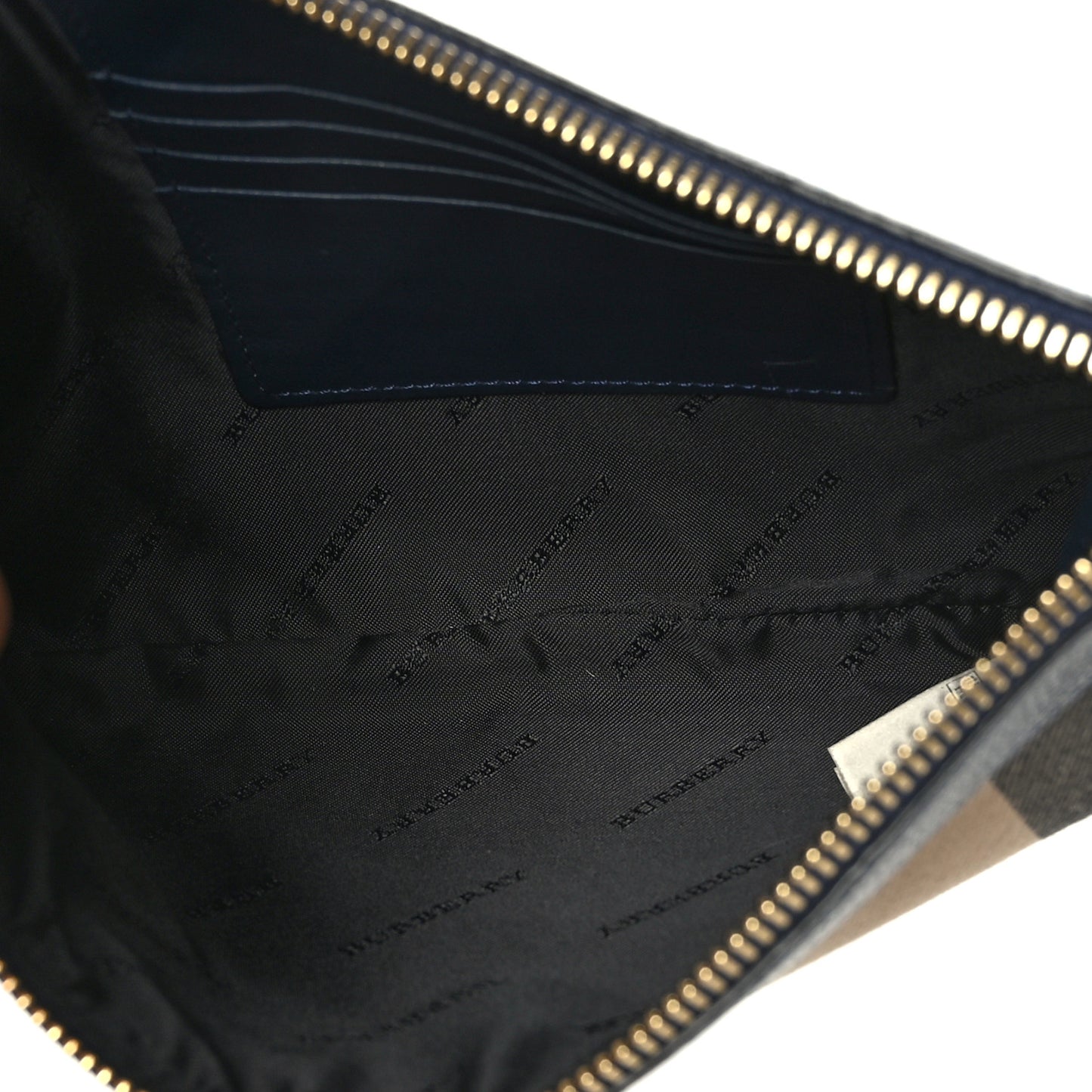 House Check Derby Peyton Crossbody Clutch Bag Navy