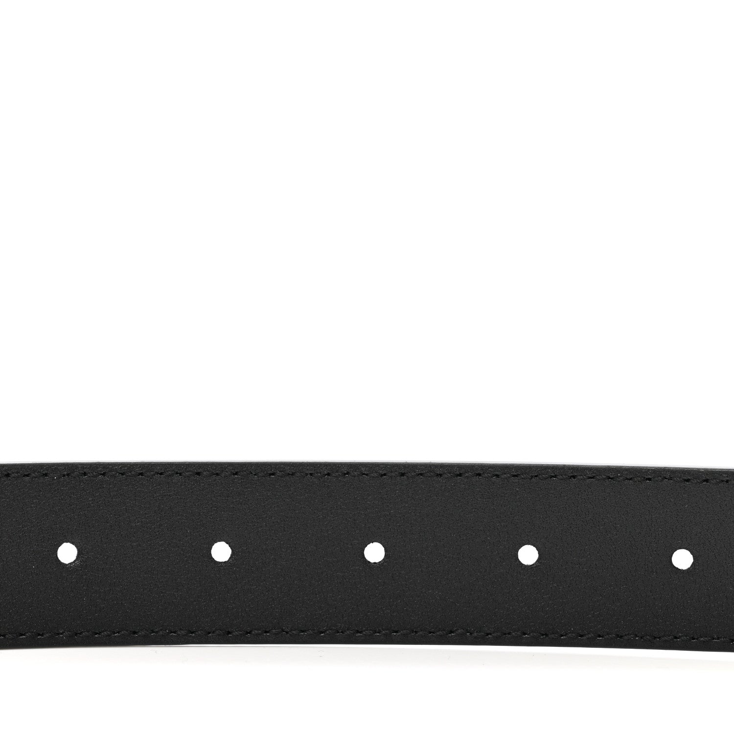Gucci Calfskin Framed Double G Belt 100 40 Black 4 of 5