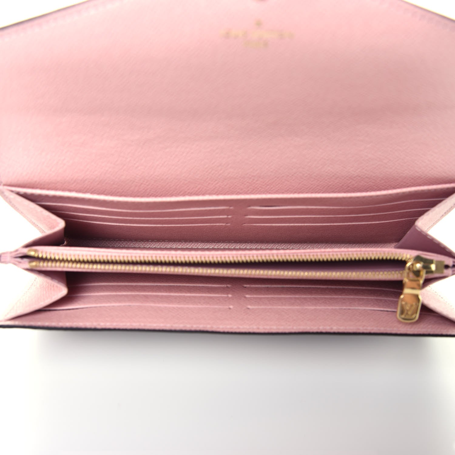 Louis Vuitton Monogram Sarah Wallet NM Rose Ballerine 5 of 7