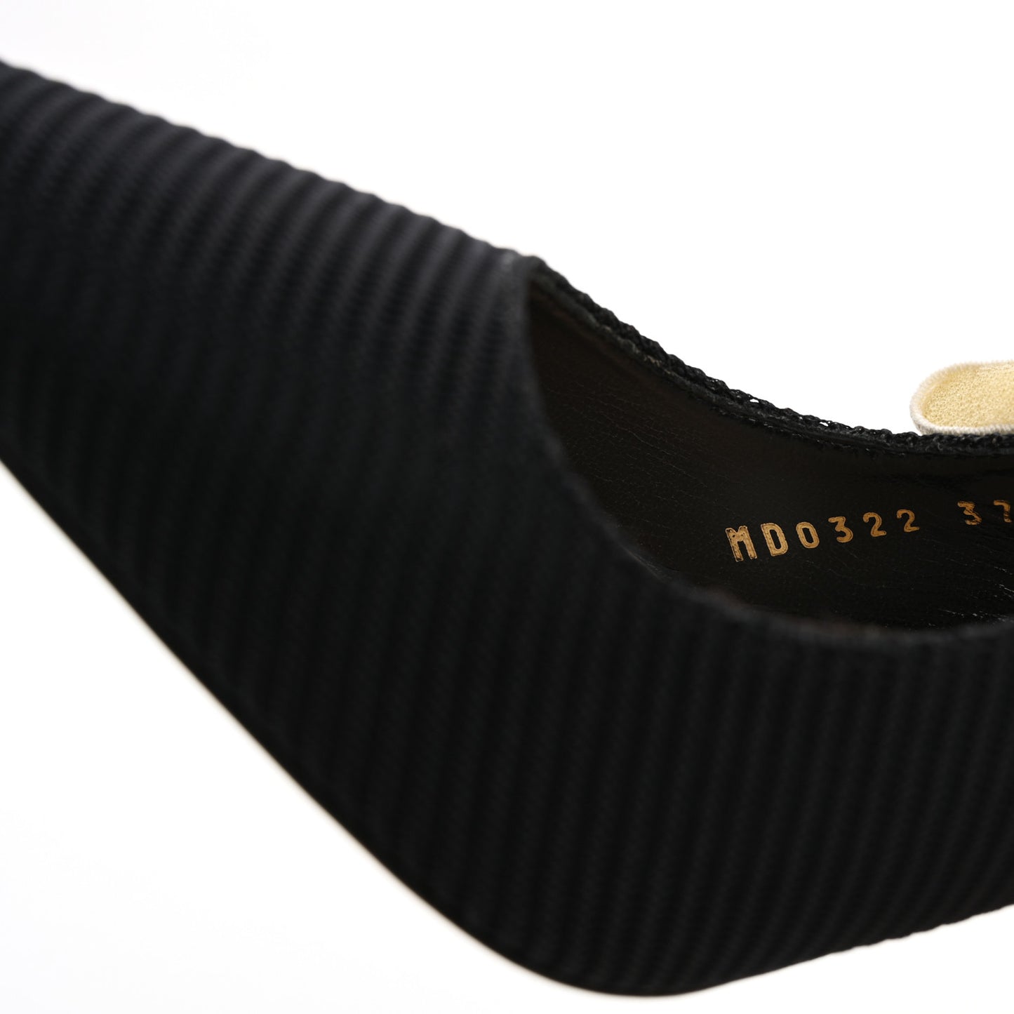 Technical Canvas Ribbon J Adior Slingback 100mm Pumps 37.5 Black