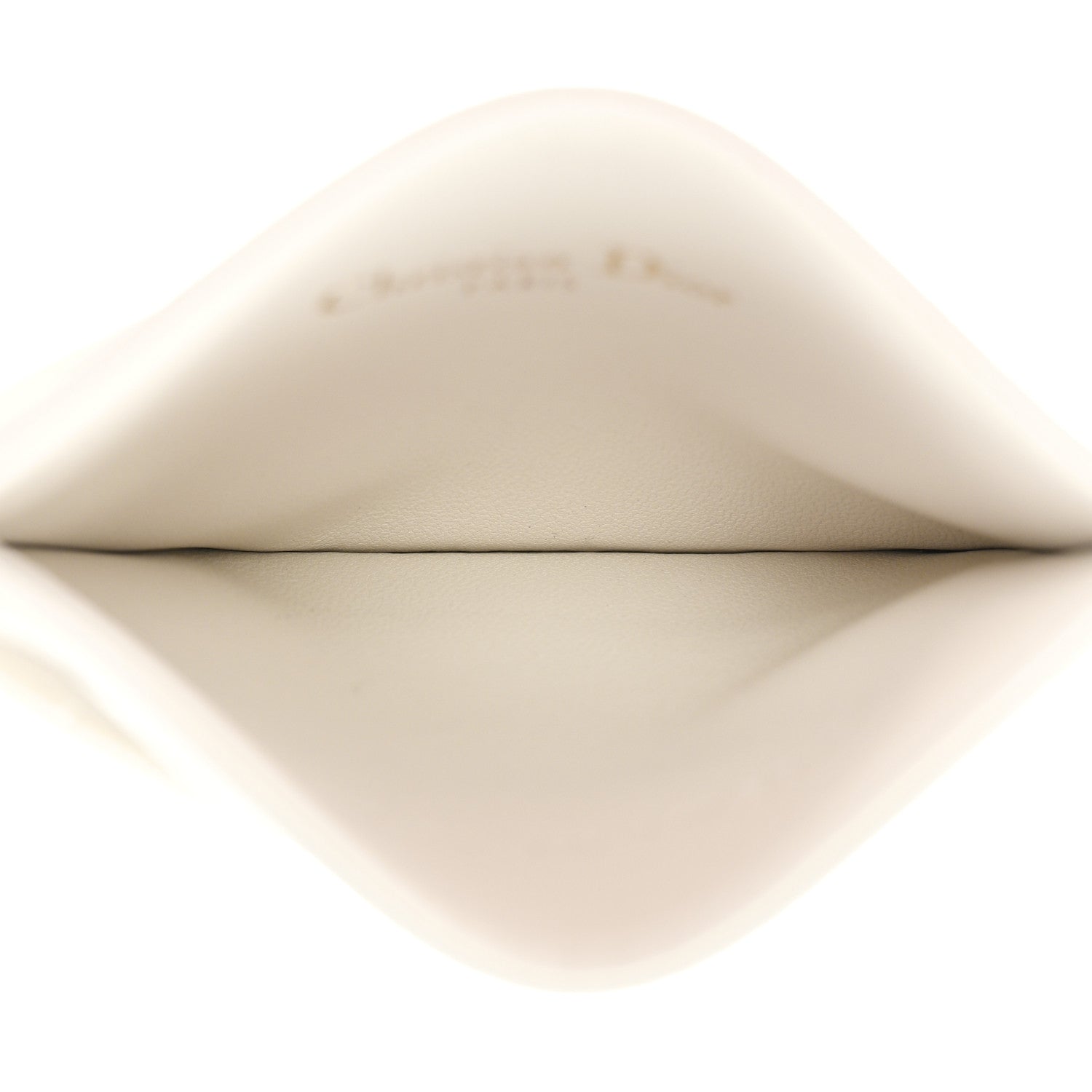 Christian Dior Supple Calfskin Cannage Caro Five-Slot Card Holder Latte 5 of 7