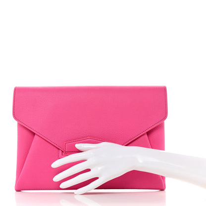 Givenchy Sugar Goatskin Medium Antigona Envelope Clutch Pink 2 of 9