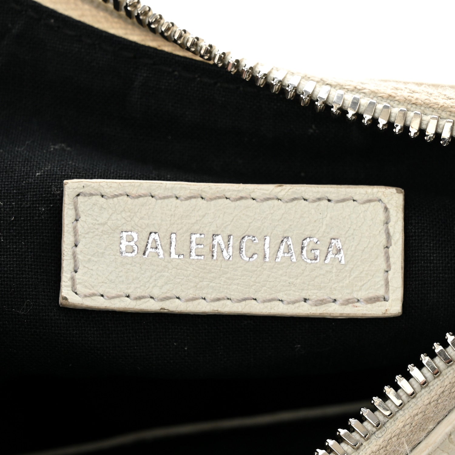 Balenciaga Agneau Arena Le Cagole Shoulder Bag XS Optic White 6 of 14
