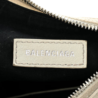 Balenciaga Agneau Arena Le Cagole Shoulder Bag XS Optic White 6 of 14