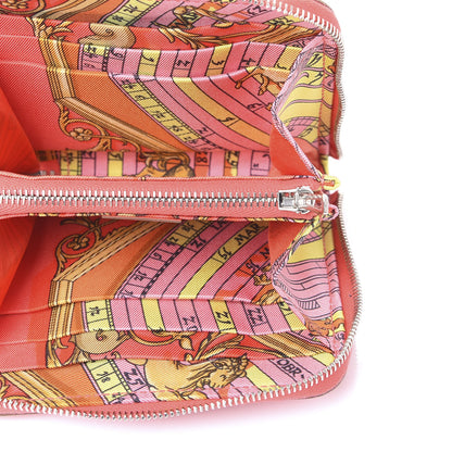 Hermes Epsom Silk'in Compact Wallet Rose Jaipur 4 of 8