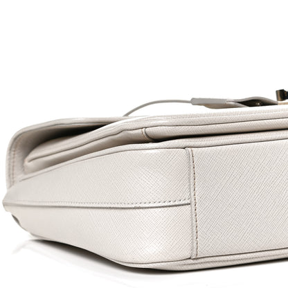 Prada Saffiano Lux Sound Top Handle Pomice 8 of 9