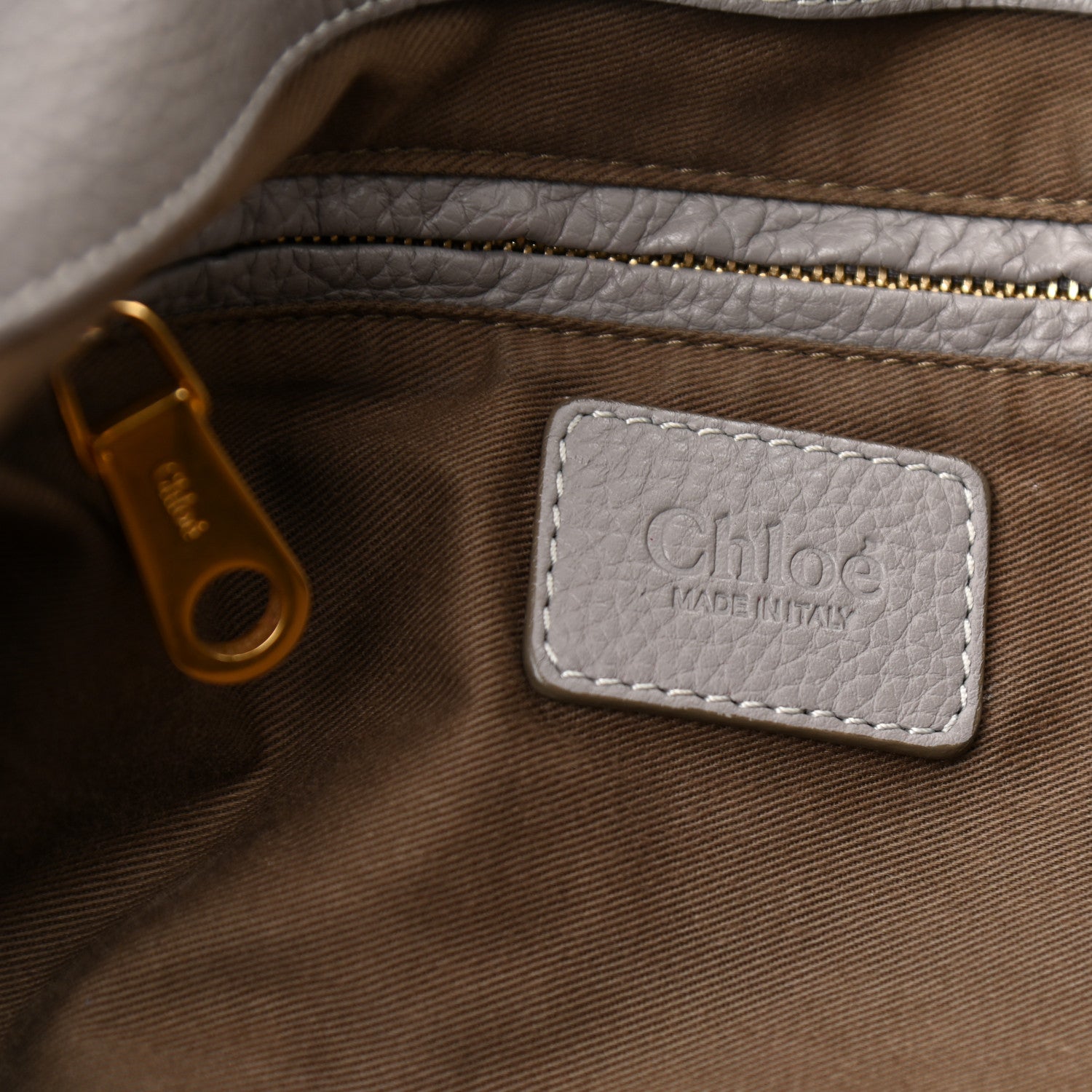 Chloe Calfskin Large New Marcie Tote Cashmere Grey 6 of 9
