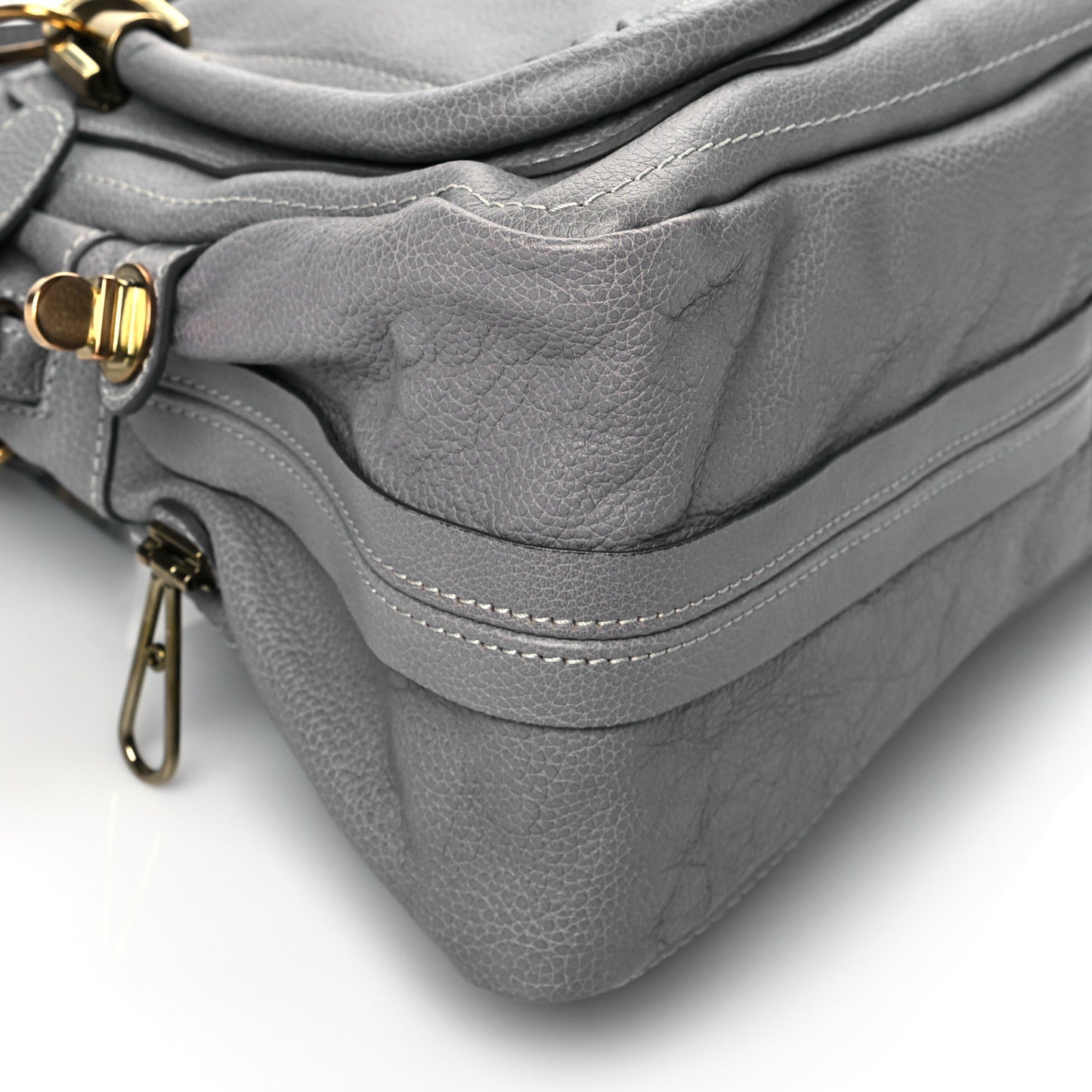 Calfskin Medium Paraty Cashmere Grey