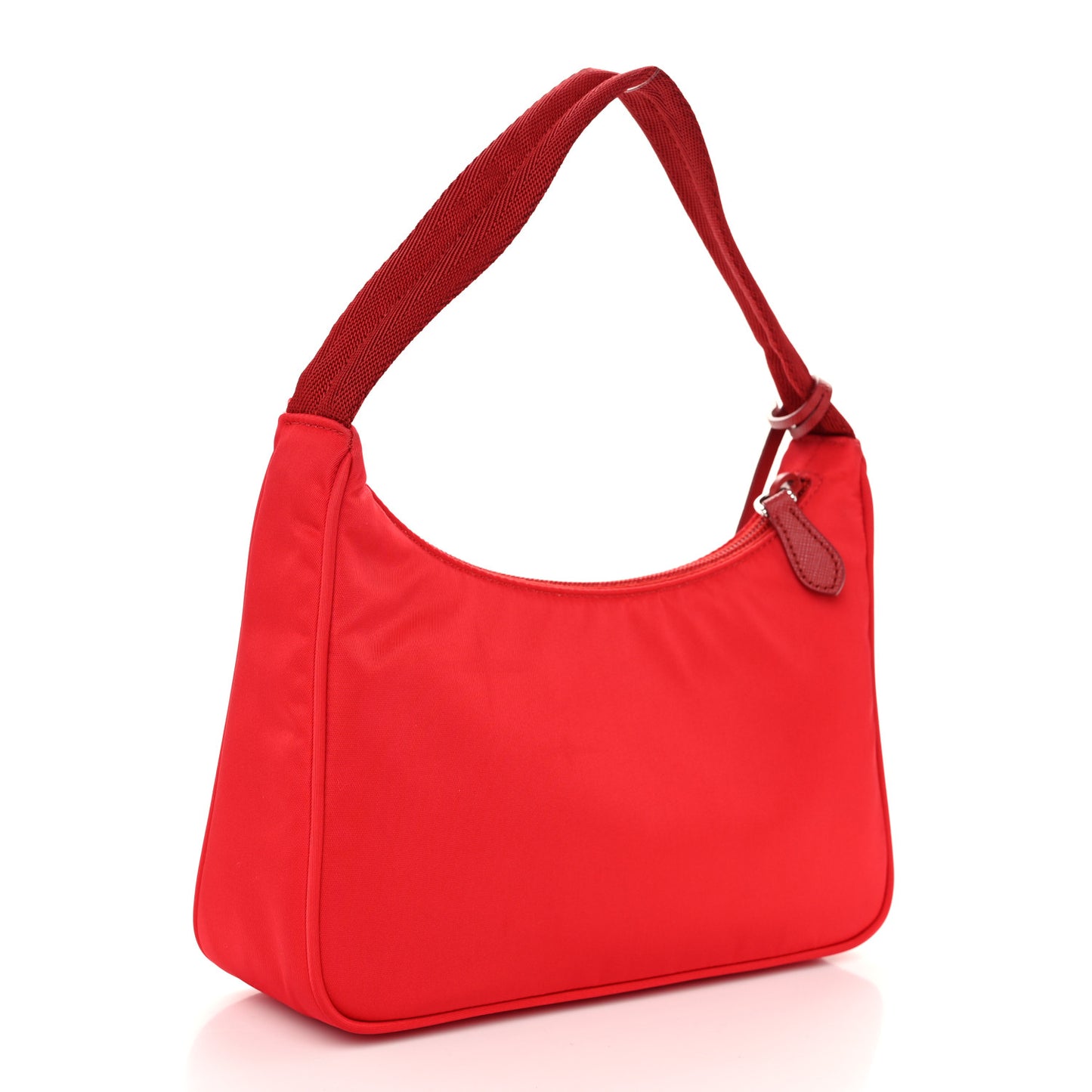 Tessuto Nylon Mini Re-Edition 2000 Bag Rosso