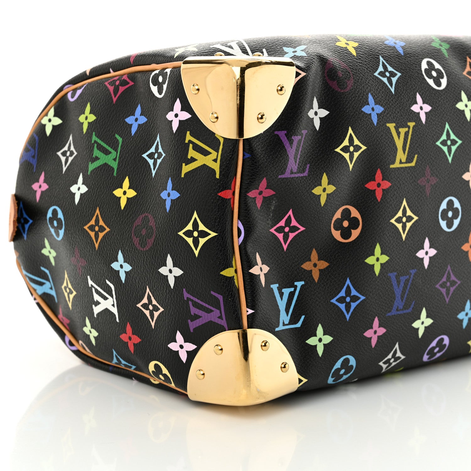 Louis Vuitton Monogram Multicolor Speedy 30 Black 8 of 10
