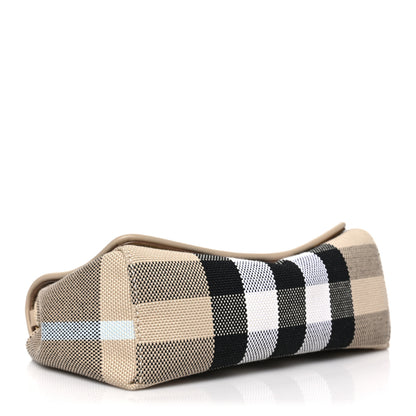 Burberry Canvas Check Hackberry Crossbody Bag Soft Fawn 3 of 8