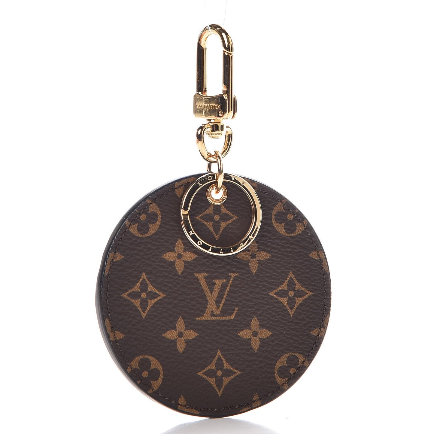 Monogram Brogue V Key Holder Bag Charm