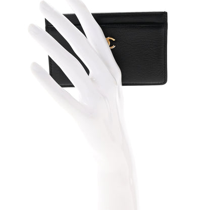 Chanel Goatskin CC Card Holder Black 2 of 8