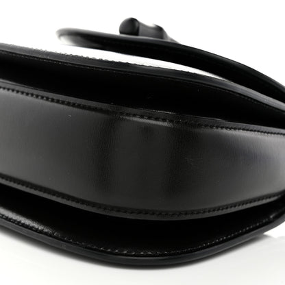 Gucci Boarded Dyana Lux Calfskin Web Monochrome Mini Bamboo 1947 Top Handle Bag Black 10 of 10