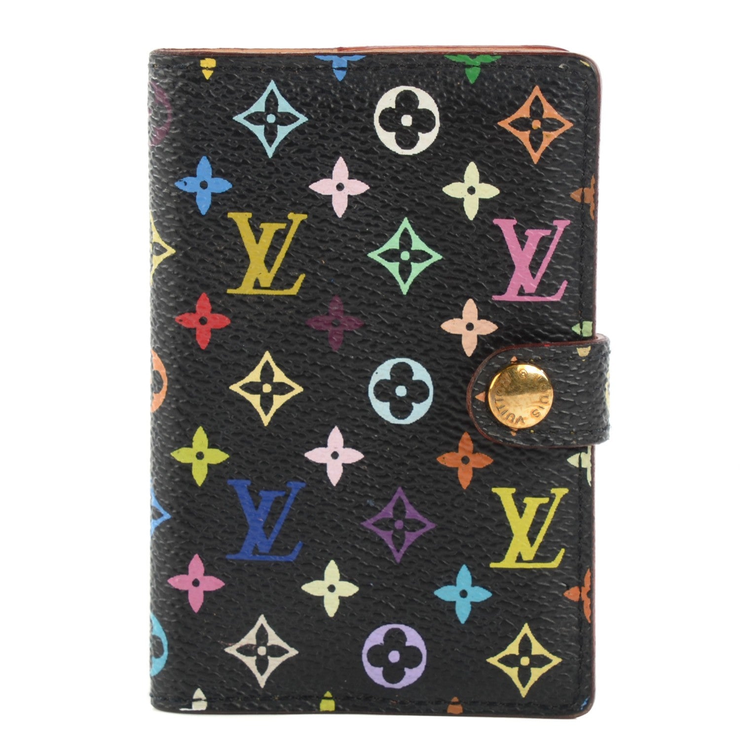 Louis Vuitton Monogram Multicolor Carnet de Bal Mini Agenda Cover Black 1 of 16