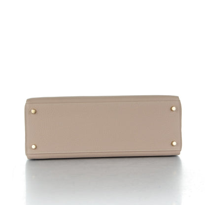 Hermes Togo Kelly Retourne 35 Gris Tourterelle 6 of 26