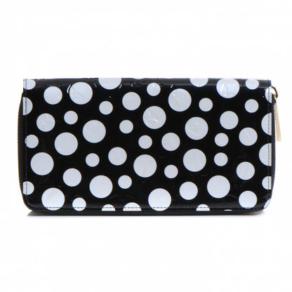 Louis Vuitton Vernis Kusama Infinity Dots Zippy Wallet Black 1 of 9