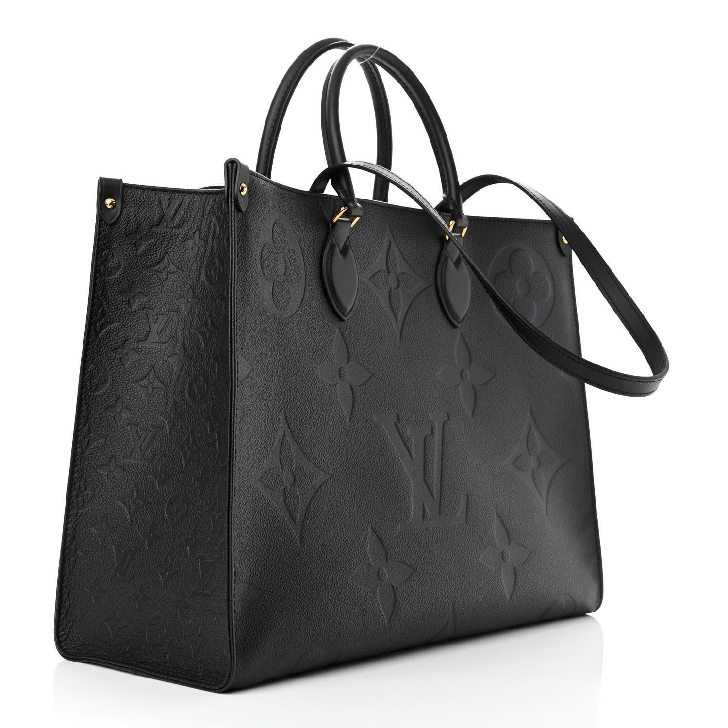 Louis Vuitton Empreinte Monogram Giant Onthego GM Black 3 of 12