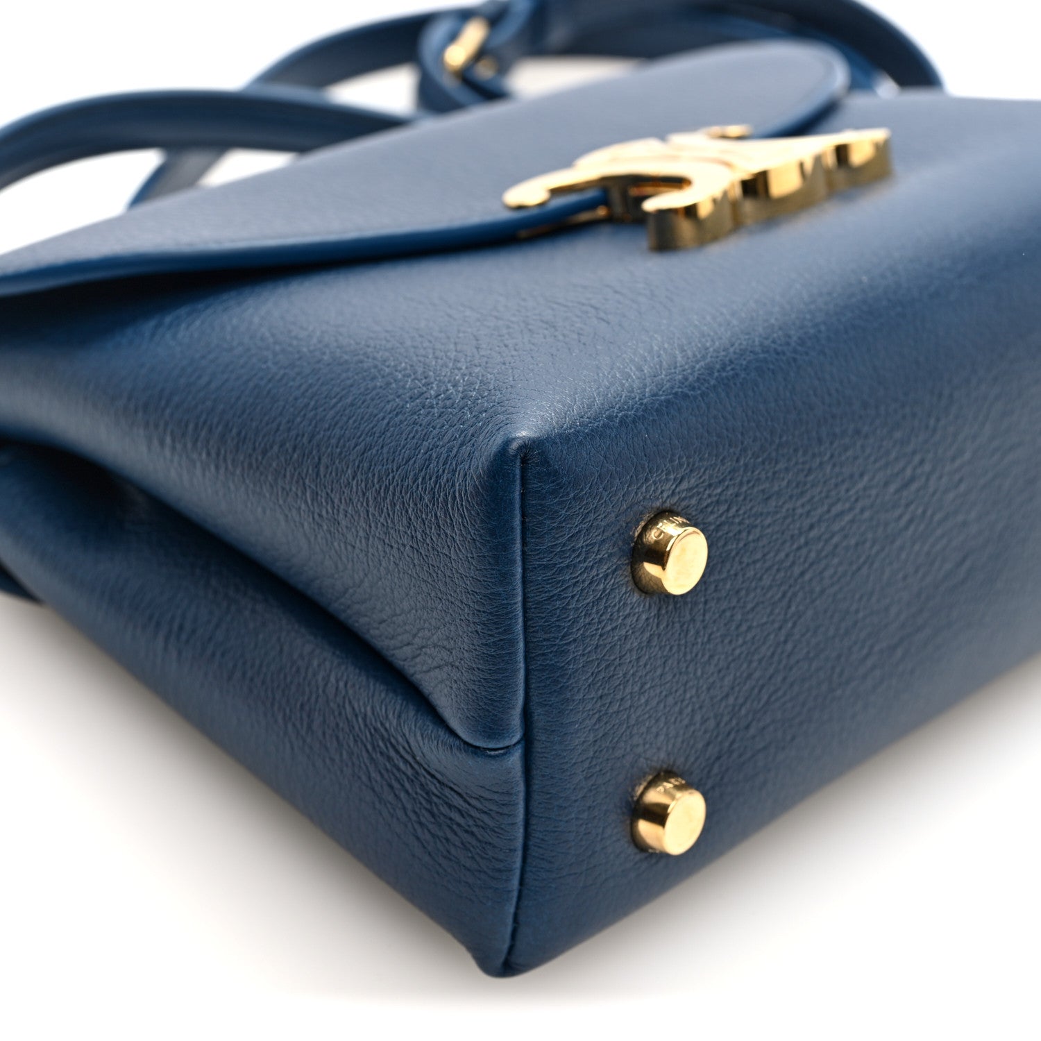 Celine Supple Grained Calfskin Teen Nino Teal Blue 1878310