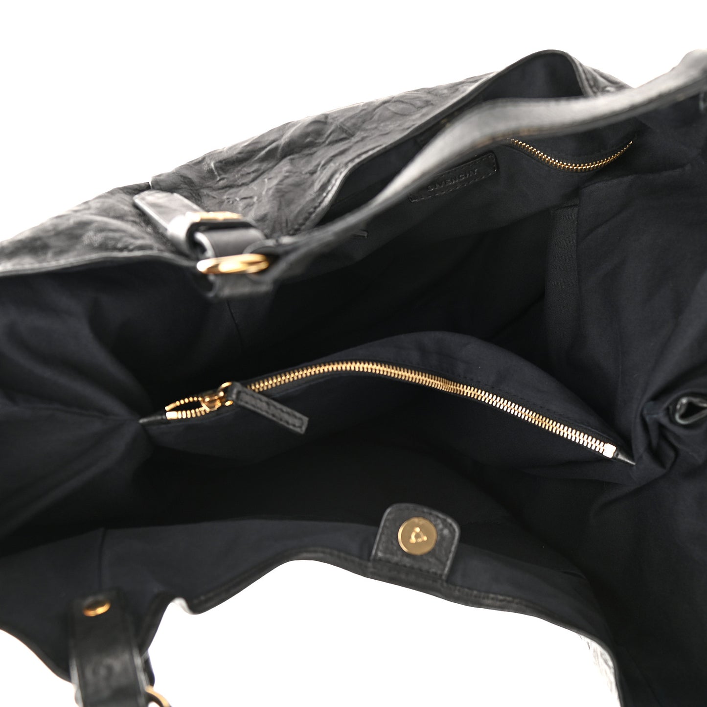 Tumbled Sheepskin Hobo Black