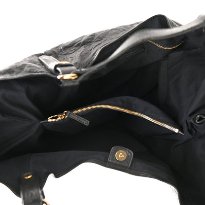Givenchy Tumbled Sheepskin Hobo Black 5 of 10
