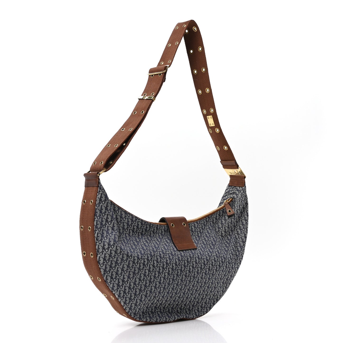 Monogram Street Chic Hobo Navy