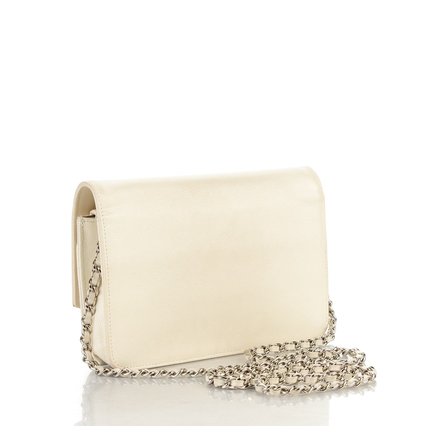 Caviar Sevruga Wallet On Chain WOC White