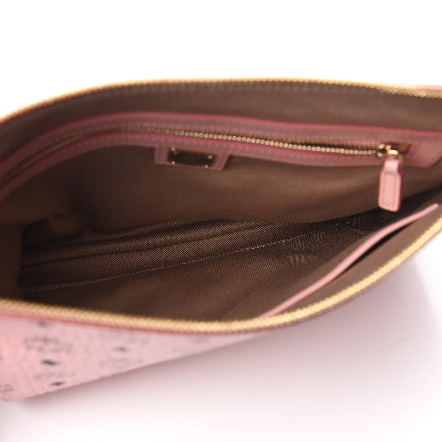 MCM Visetos Medium Crossbody Pouch Soft Pink 4 of 9