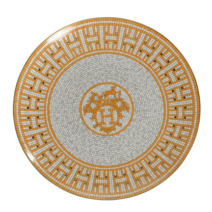Hermes Porcelain Mosaique au 24 Dessert Plate 8.3 Set of 2 1 of 4