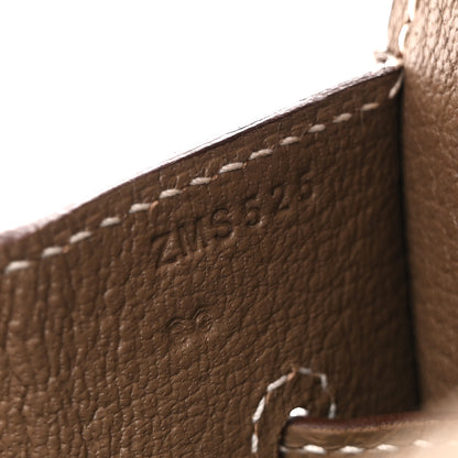 Hermes Epsom Birkin Sellier 30 Etoupe 7 of 10