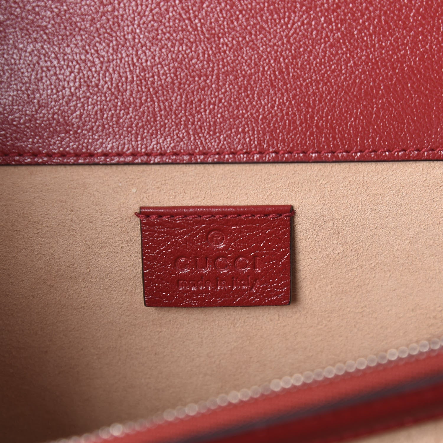 Gucci Tweed GG Monogram Small Dionysus Shoulder Bag White Black Romantic Cherry 6 of 8