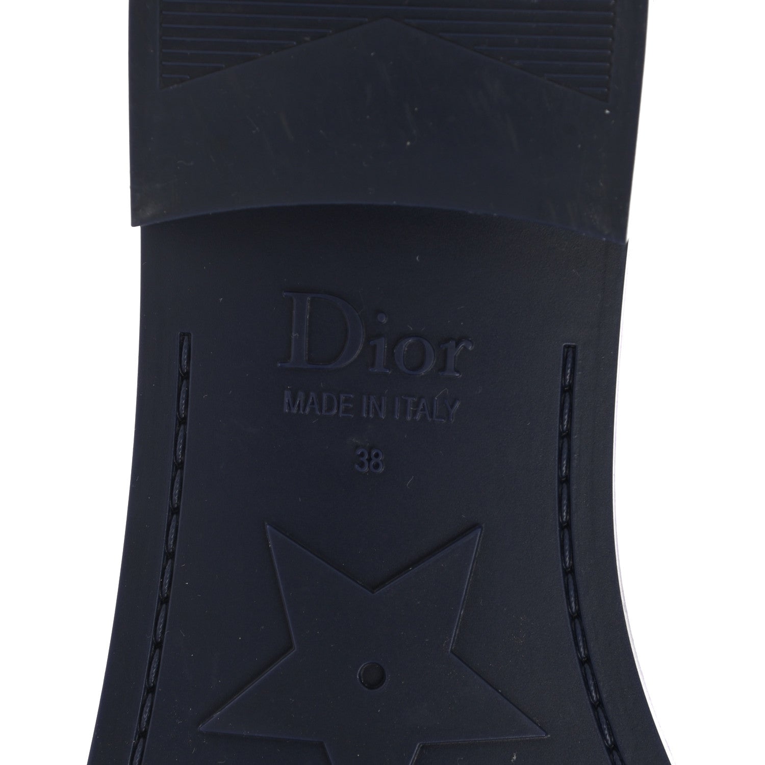 Christian Dior Technical Stretch Fabric Camouflage Dio(r)evolution Slide Sandals 38 Deep Blue 6 of 9