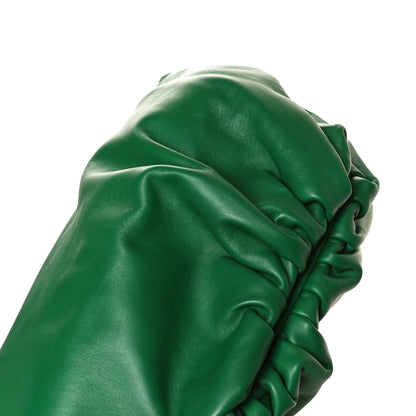 Bottega Veneta Smooth Butter Calf The Pouch Oversized Clutch Racing Green 10 of 12